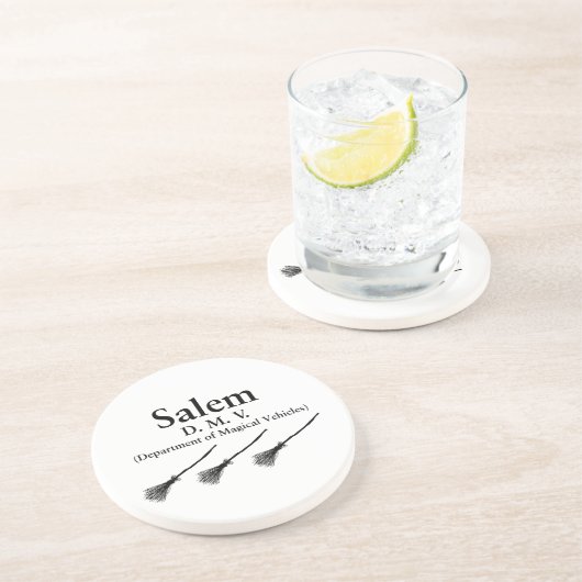 Dessous De Verre En Grès Salem DMV (Côté)