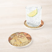 Dessous De Verre En Grès Salon de 100 a Femme (Côté)