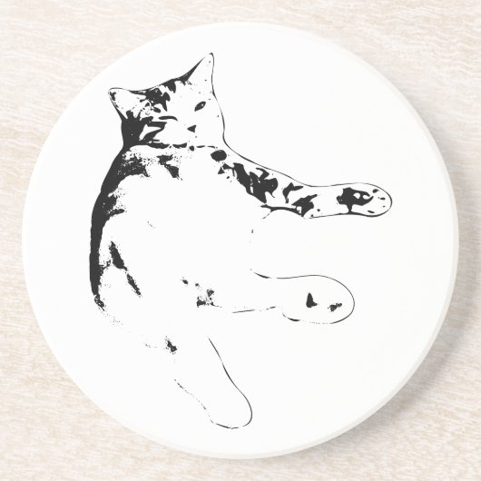 Dessous De Verre En Grès Salon Lazy (Devant)