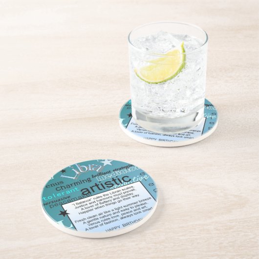 DESSOUS DE VERRE EN GRÈS SALUTATION DE BALANCE (Côté)