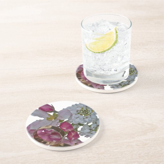 Dessous De Verre En Grès Salutations - Salutations (Côté)