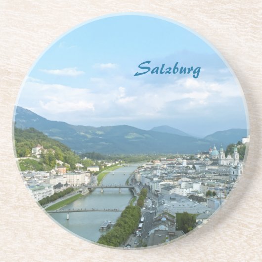 Dessous De Verre En Grès Salzbourg (Devant)