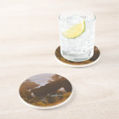 Dessous De Verre En Grès Samuel H. Boardman, côte de l'Oregon (Côté)