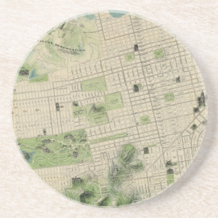 Dessous De Verre En Grès San Francisco