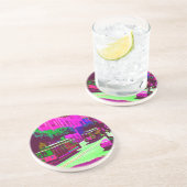 Dessous De Verre En Grès San Francisco 003 (Côté)