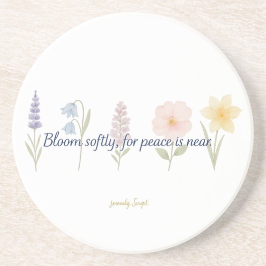 Dessous De Verre En Grès Sandstone Coaster (Devant)