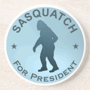 Dessous De Verre En Grès Sasquatch, Président