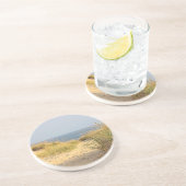 Dessous De Verre En Grès Scène de plage (Côté)