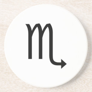 Dessous De Verre En Grès Scorpio