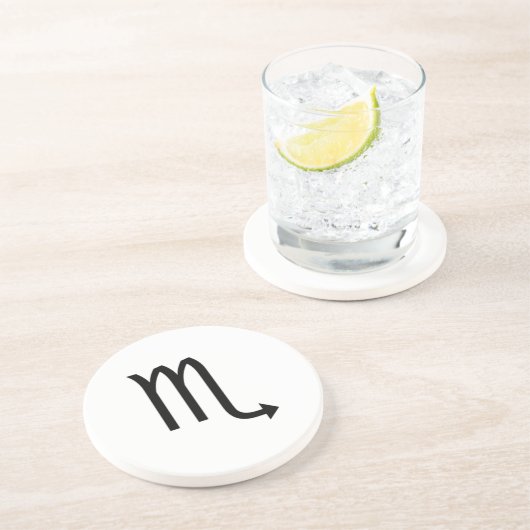 Dessous De Verre En Grès Scorpio (Côté)