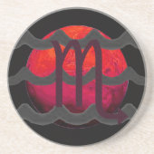 Dessous De Verre En Grès Scorpio Coaster (Devant)