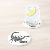 Dessous De Verre En Grès Scorpion (Côté)