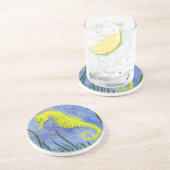 Dessous De Verre En Grès Seahorse (Côté)