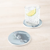 Dessous De Verre En Grès Seahorse (Côté)