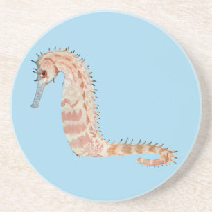 Dessous De Verre En Grès Seahorse
