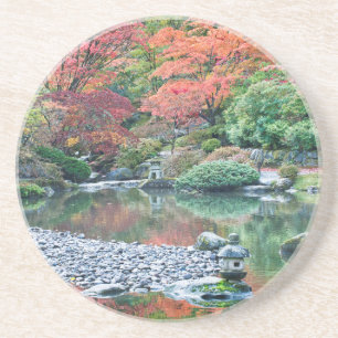 Dessous De Verre En Grès Seattle, Arboretum Jardin Japonais