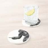 Dessous De Verre En Grès selfie (Côté)