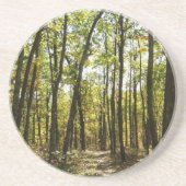 Dessous De Verre En Grès Sentier des Appalaches en octobre à Shenandoah (Devant)