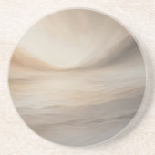 Dessous De Verre En Grès Sepia Serenity : Tons Tranquilles (Devant)