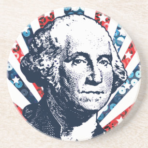 Dessous De Verre En Grès séquin george washington