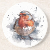 Dessous De Verre En Grès Serene Robin (Devant)