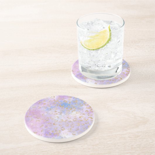 Dessous De Verre En Grès Série de peinture léopard Design 3 (Côté)