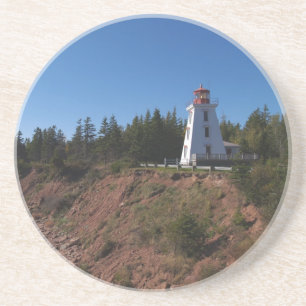Dessous De Verre En Grès Série phare - Phare de l'Île-du-Prince-Édouard