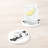 Dessous De Verre En Grès Serrer le favori (Côté)