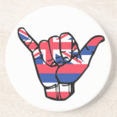 Dessous De Verre En Grès Shaka Hawaii (Devant)