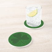 Dessous De Verre En Grès Shamrock (Côté)