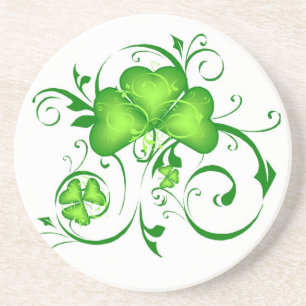 Dessous De Verre En Grès Shamrock