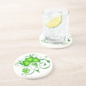 Dessous De Verre En Grès Shamrock (Côté)