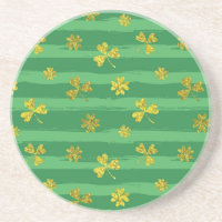 shamrock d'or st patrick