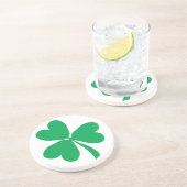 Dessous De Verre En Grès Shamrock irlandais/Saint Patrick's Day (Côté)