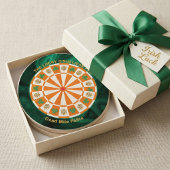 Dessous De Verre En Grès Shamrocks & Celtic Knots Irish Pub