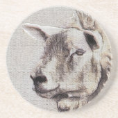 DESSOUS DE VERRE EN GRÈS SHEEP (Devant)