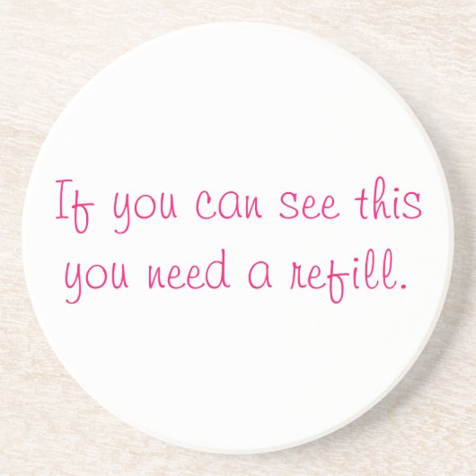 Dessous De Verre En Grès Si vous pouvez voir ceci vous avez besoin d'une (Devant)