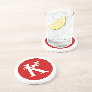 Dessous De Verre En Grès SIGNE D'ARGENT Laos Kip Lao / Laotien