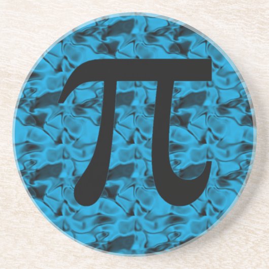 Dessous De Verre En Grès Signe de pi (Devant)