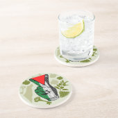 Dessous De Verre En Grès Signe de victoire à la main Résistance Symbole du (Côté)