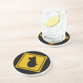 Dessous De Verre En Grès signe routier koala (Côté)