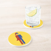 Dessous De Verre En Grès Signe thaïlandais ⚠ Toilet de Ladyboy (Côté)