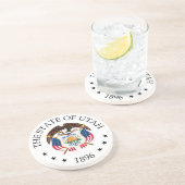 Dessous De Verre En Grès signe Utah (Côté)