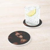 Dessous De Verre En Grès Silence perdu (Côté)