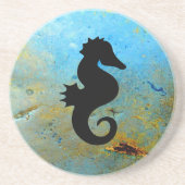 Dessous De Verre En Grès Silhouette (Devant)