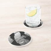 Dessous De Verre En Grès Silhouette de patins (Côté)