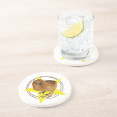 Dessous De Verre En Grès Silkie Red Chick Star (Côté)