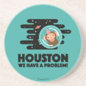 Dessous De Verre En Grès Singe de l'espace (Devant)