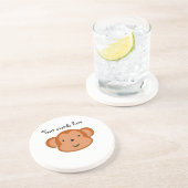 Dessous De Verre En Grès Singe de sourire (Côté)