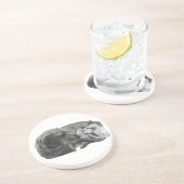 Dessous De Verre En Grès Sip Break avec Pals (Côté)